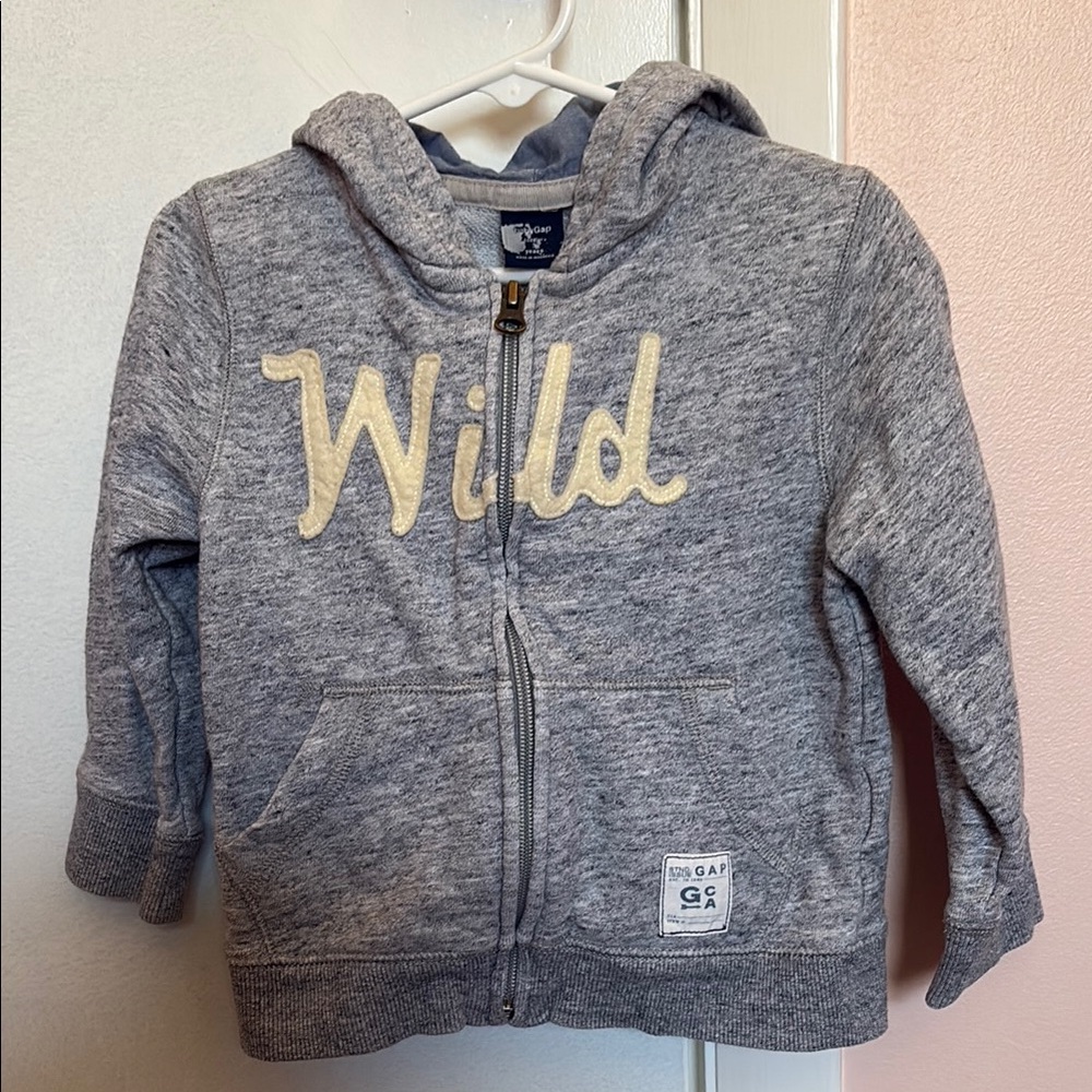 Baby GAP Gray Hoodie size 3T - Wild Design